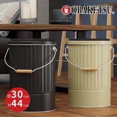 日本渡邊金屬｜OBAKETSU 手工製凳子儲物桶 L
