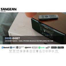 【SANGEAN】數位多功能音響 (DDR-66BT)