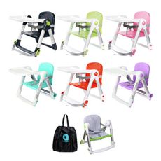 Apramo Flippa 摺疊式兒童餐椅(6色可選)【公司貨】【附餐椅坐墊+提袋】(偏遠地區不配送