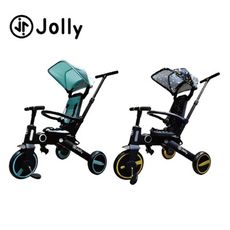 英國 Jolly SL 168 兒童三輪車-藍/黃(偏遠地區不配送)【悅兒園婦幼生活館】