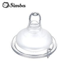 Simba 小獅王辛巴 母乳記憶超柔防脹氣寬口圓孔奶嘴(SS/S/M/L)-1入(偏遠地區不配送)