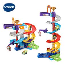 Vtech 嘟嘟車系列｜飆速賽車軌道組｜軌道車/玩具車(偏遠地區不配送)【悅兒園婦幼生活館】