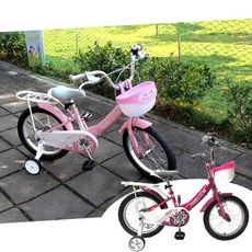 【KJB APACHE】16吋兒童輔助輪腳踏車-紫(U305-PE)