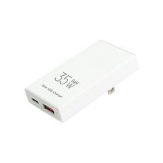 【NDr.AV】35W氮化鎵超薄A+C USB充電器(快充usb 智能充電器/USB-352SF)
