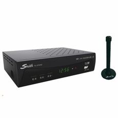 Smith史密斯 弱訊區專用 訊號加強版高畫質數位電視接收機 TC-575HD機上盒+T6 數位天線