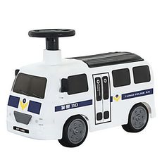 【親親 CCTOY】警車嚕嚕學步車  RT-1188W   白色