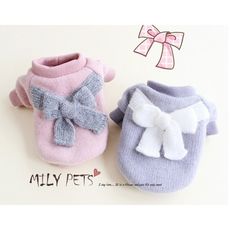 蝴蝶結寵物比熊泰迪幼犬貓咪小狗狗衣服秋裝冬裝秋冬