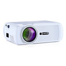 一件免運 投影儀家用 高清1080p  游戲投影器 大屏幕電視 智能led圖信微型手機投影機 投影儀