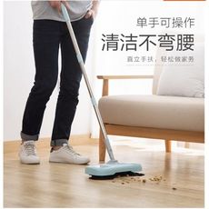 新款掃地神器手推式硬毛掃地機帶簸箕家用一體式掃地拖地清潔笤帚拖把懶人掃把伸縮懶人掃把