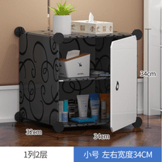 簡易床頭櫃簡約現代臥室床邊小型櫃子宿舍收納儲物櫃多功能置物架