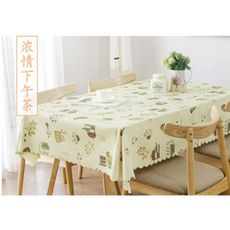 一件免運居家 桌布 防水防燙防油 免洗 茶幾 餐桌布 網紅ins風pvc 歐式棉麻小清新 布藝 桌布