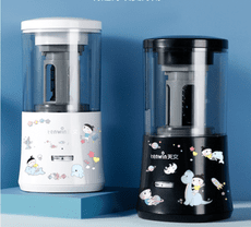 電動轉筆刀小學生鉛筆刀自動全自動削筆器充電卷筆刀削筆刀幼兒園刨筆絞筆兒童文具三件套大禮包開學禮物