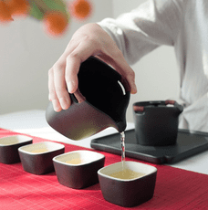 功夫茶具 套裝 家用 客廳 簡約現代 整套 中式複古陶瓷杯子