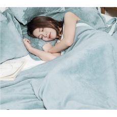 夏天 法蘭絨毛 毯子 薄 空調毯 午睡 被子 夏季 單人 雙人床單 法蘭絨 小蓋毯 - 200*23