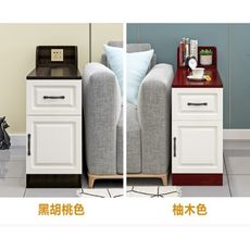 免運費 免運費 歐式 沙發 側邊櫃扶手櫃縫隙櫃帶門儲物櫃小戶型沙發幾茶幾角幾邊幾 - 100*40*
