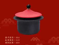 創意陶瓷煙灰缸家用客廳帶蓋防飛灰高檔時尚奢華煙缸個性潮流防風