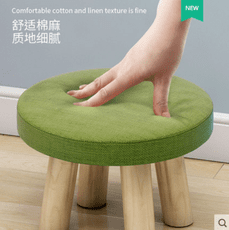 小凳子實木腿矮凳家用門口換鞋凳沙發腳凳兒童圓凳創意小板凳