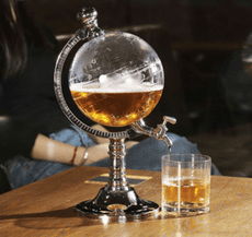 地球儀倒酒器紮啤機酒炮分酒器啤酒機酒塔酒吧專用酒桶 KTV用品