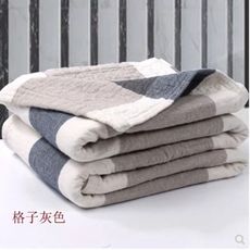 毛巾被 毯子 純棉 加厚 紗布 水洗棉 單人 雙人 床單 可鋪 可蓋 - 200*230顏色備註