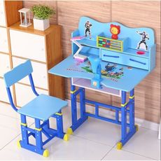 一件免運學習桌兒童書桌小學生簡約寫字桌椅套裝家用課桌書櫃組合男孩女孩