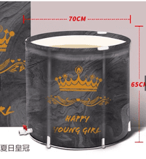 折疊泡澡桶 浴缸浴桶 家用泡澡神器 高品質加厚保暖保溫 成人洗