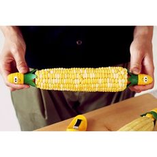 閃電髮貨 創意廚房工具 玉米剝粒器 隔熱棒家用 脫粒機 - 玉米隔熱棒兩對裝