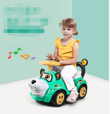 兒童扭扭車帶音樂滑行溜溜車寶寶四輪學步助車1-3歲童車玩具