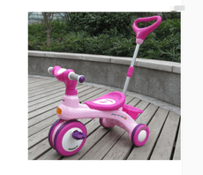 兒童三輪車小孩腳踏車2-5歲男女寶寶自行車滑行玩具手推車