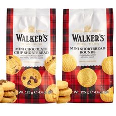 英國《Walkers》蘇格蘭皇家(迷你奶油巧克力/迷你奶油)餅乾(袋裝)125g/袋 2種口味