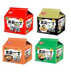 【NISSIN 日清】出前一丁(麻油、黑蒜油、北海道味噌豚骨、九州濃湯豬骨)四種口味任選