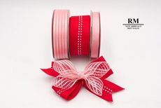<特惠套組> 草莓派對套組 緞帶套組 禮盒包裝 蝴蝶結 手工材料