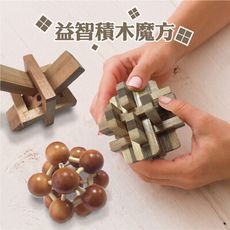 益智積木魔方/ 魔術智慧鎖 / 益智遊戲 / 解鎖環 / 玩具