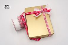 <特惠套組>紅白情人套組 緞帶套組 禮盒包裝 蝴蝶結 手工材料