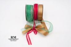 <特惠套組> 聖誕小禮物套組  緞帶套組 禮盒包裝 蝴蝶結 手工材料