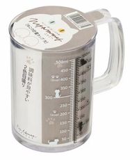 日本製 貝印Nyammy貓咪量杯500ml 耐熱 / 耐冷 計量杯 水杯 量杯