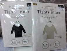 日本製 Tights Inner 超薄吸濕排汗保暖衣 8分袖 內搭衛生衣 發熱衣