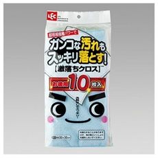 日本 LEC 超細纖維 抹布 吸水力強 不易起毛 (10入) 居家
