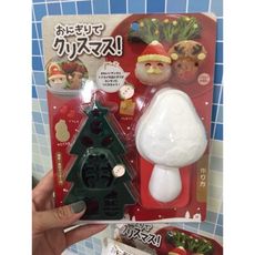 日本 聖誕節氣氛 模型組合 壓模 飯模 造型便當 手作 親子DIY -