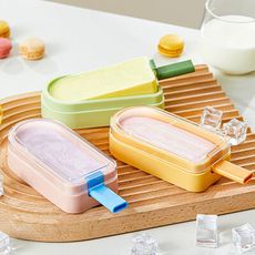 自製冰棒模具(帶蓋、防串味) 食品級矽膠模具 夏日必備！