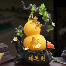 沙金葫蘆招財擺件(小號) 招財擺飾品 開運飾品 招財擺件