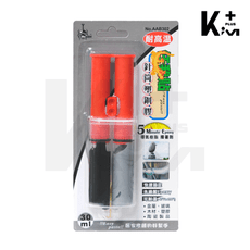 【Kim⁺】任我貼 5分鐘 快速硬化 針筒型 AB塑膠鋼 30ml  AAB302