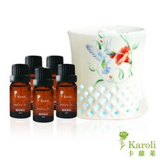 Karoli 卡蘿萊香氛 陶瓷香氛水氧機M1--蜂鳥款 贈 karoli 5件豪禮 負離子 淨化空氣