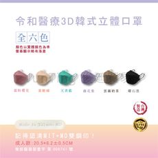 📢現貨秒出⚡ 限定新品【彩色圓耳帶-全六色】 令和韓式KF94 3D立體醫療口罩