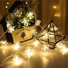 聖誕佈置燈飾 水晶球燈/ 星星/雪花/ 夾子燈串  交換禮物 氣氛燈