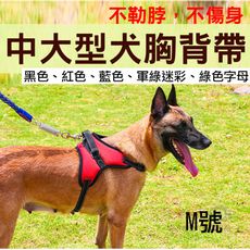 中大型犬胸背帶 M號 寵物牽繩胸背帶