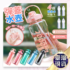 彈蓋水壺【1500ml】運動水壺 健身水杯 大容量水壺 運動水壺 外出時尚 健身水壺