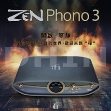 iFi audio Zen Phono 3 Desktop Phono Stage 唱頭放大器