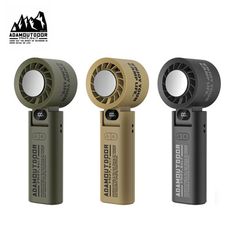 ADAMOUTDOOR 隨身掛繩機能冰鎮風扇 手持風扇 製冷