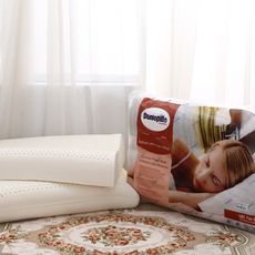 英國百年品牌 Dunlopillo鄧祿普乳膠枕-一般加大平面型/人體工學型