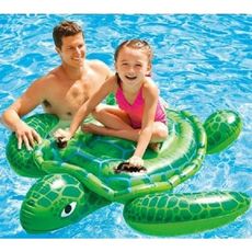 美國品牌 INTEX57524 兒童水上動物小海龜坐騎150cm*127cm